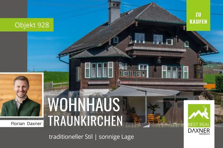 Liebliches Wohnhaus mit traditionellem Stil in Traunkirchen