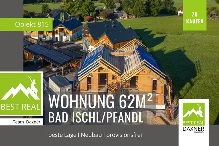 Neubau: Exklusivität inklusive - Edle Zweizimmerwohnung in Bad Ischl!