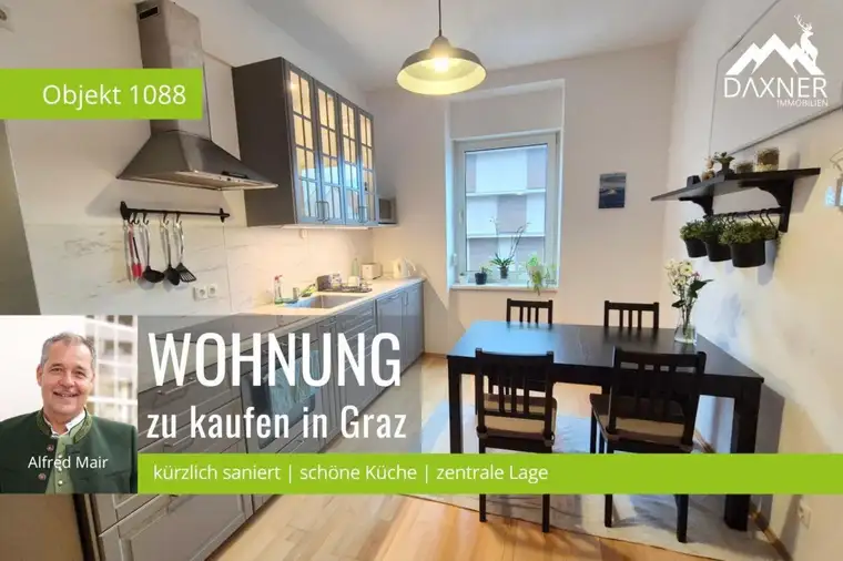 Attraktive 2-Zimmer-Eigentumswohnung – ideal für Anleger oder Studenten in Graz