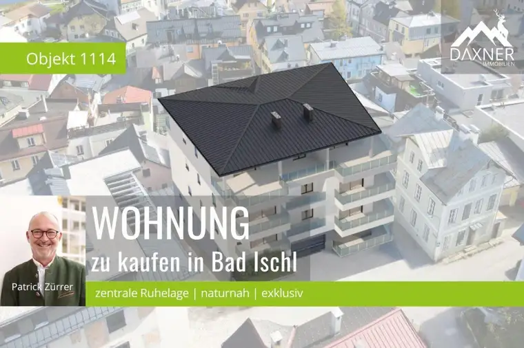Modernes Wohnen vereint mit aussergewöhnlicher Lage - Neubauwohnung über den Dächern von Bad Ischl