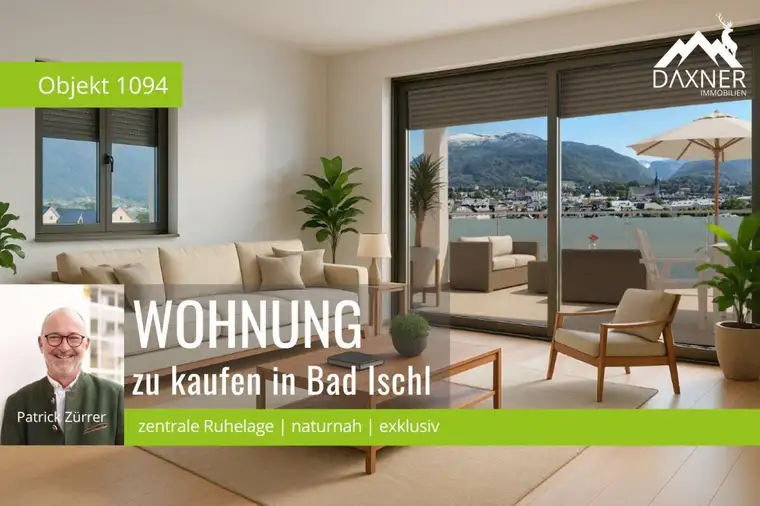 Luxuriöses Penthouse mit Panorama-Blick über die Dächer von Bad Ischl – zentrale Ruhelage