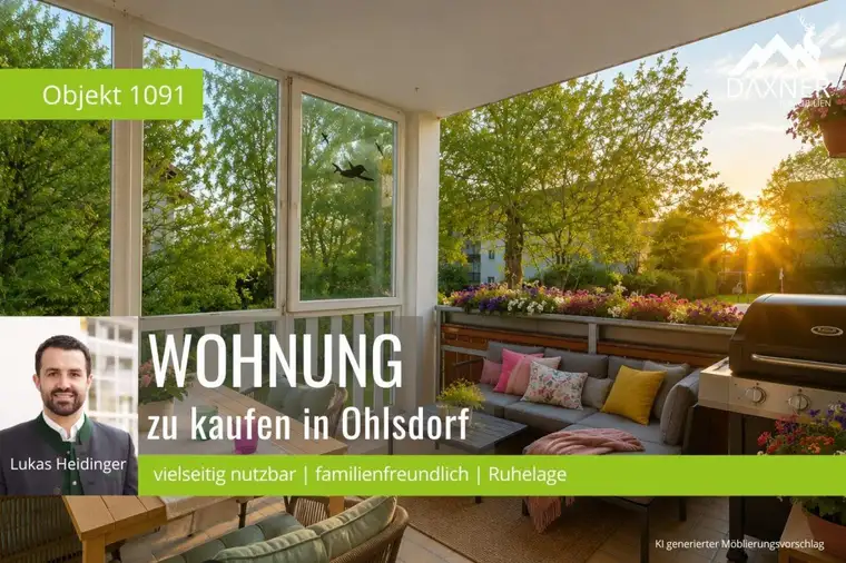 Familie. Ruhe. Lebensqualität. – Eigentumswohnung in idyllischer Lage in Ohlsdorf