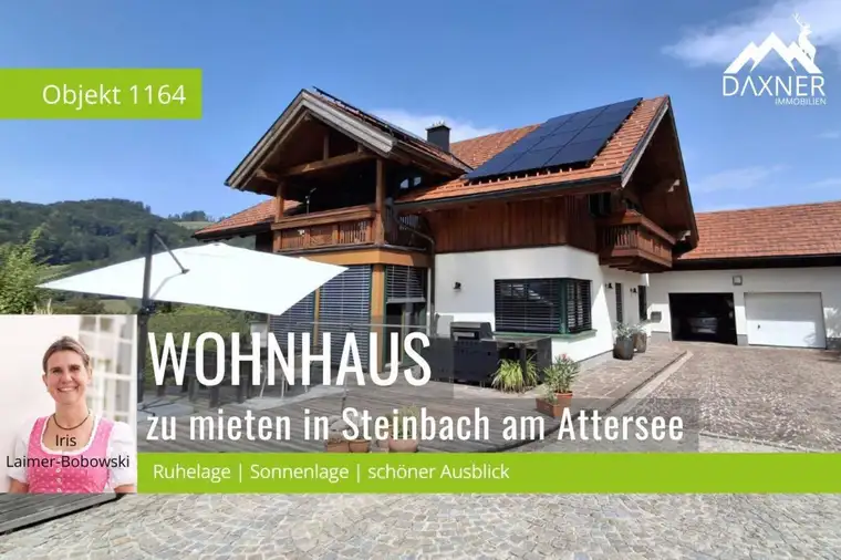 Großzügiges Wohnen mit traumhafter Aussicht in Steinbach am Attersee