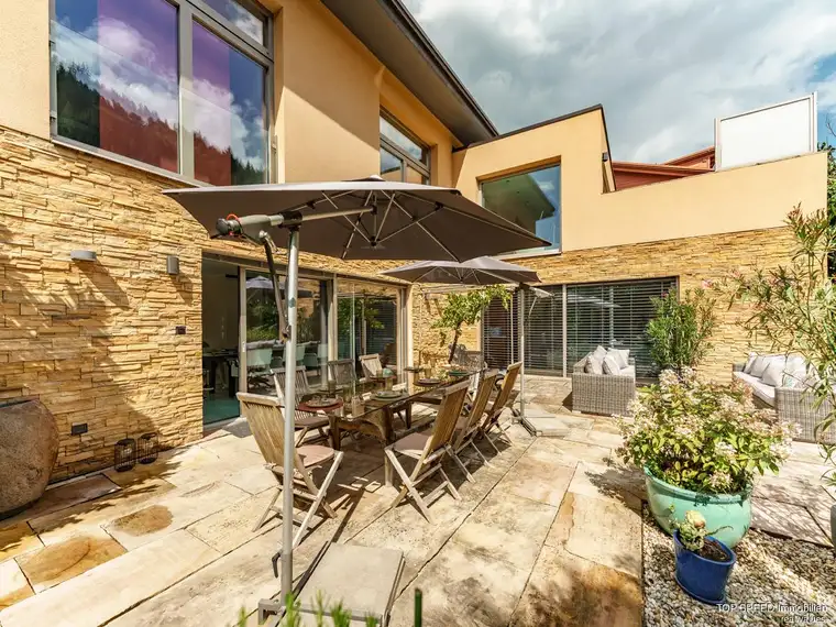 Mediterranes Wohnhaus meets Alpenfeeling
