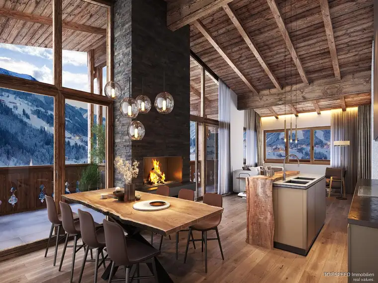 HIGH END PENTHOUSE in Schladming mit Premium Planaiblick! 4 SZ, Sauna und riesige Terrasse