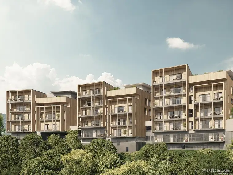 Neubauwohnung mit außergewöhnlicher Terrasse und besonderem Wohngefühl