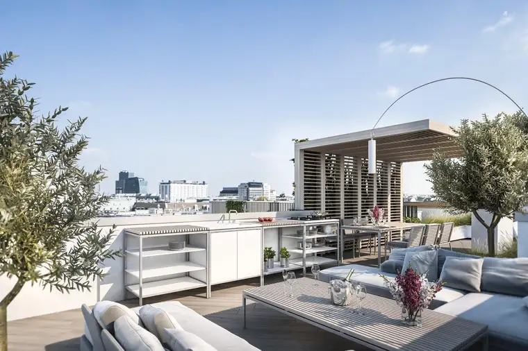 Luxuriöses Penthouse in 1010 Wien Toplage: 362 m² Wohnfläche, zwei Terrassen und privater Pool – Wohnen über den Dächern von Wien