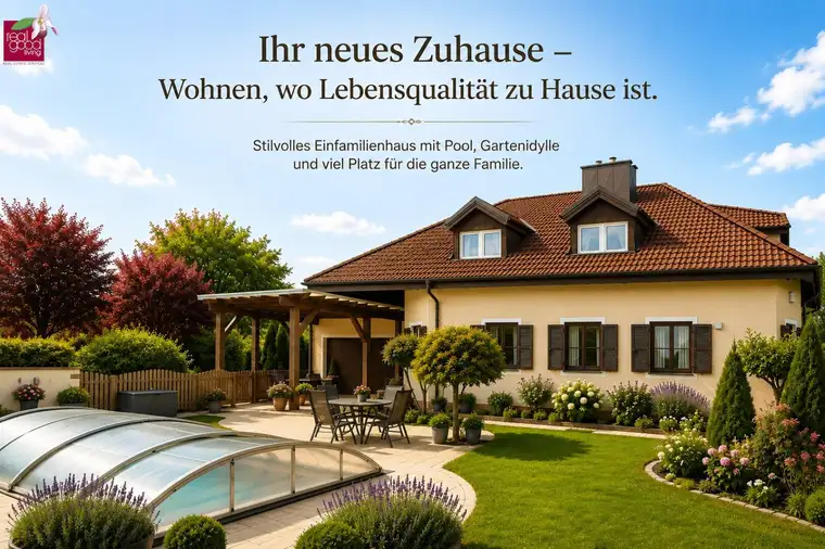 Exklusives Landgut mit Parkanlage, Wellness &amp; Freizeitresidenz nahe Wien