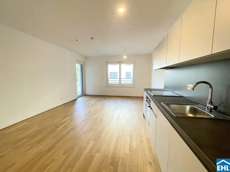 Gut aufgeteilte 2-Zimmer-Wohnung mit Freifläche