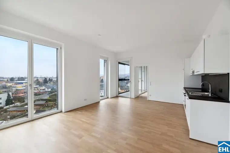 Modernes Wohnen: Top Loggiawohnung im Süd-Spitz