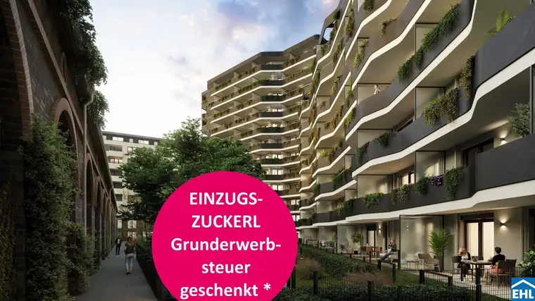 Einzugszuckerl! Kapitalanlage mit Stil: Luxuriöse Wohnungen am Hauptbahnhof für renditeorientierte Investoren.