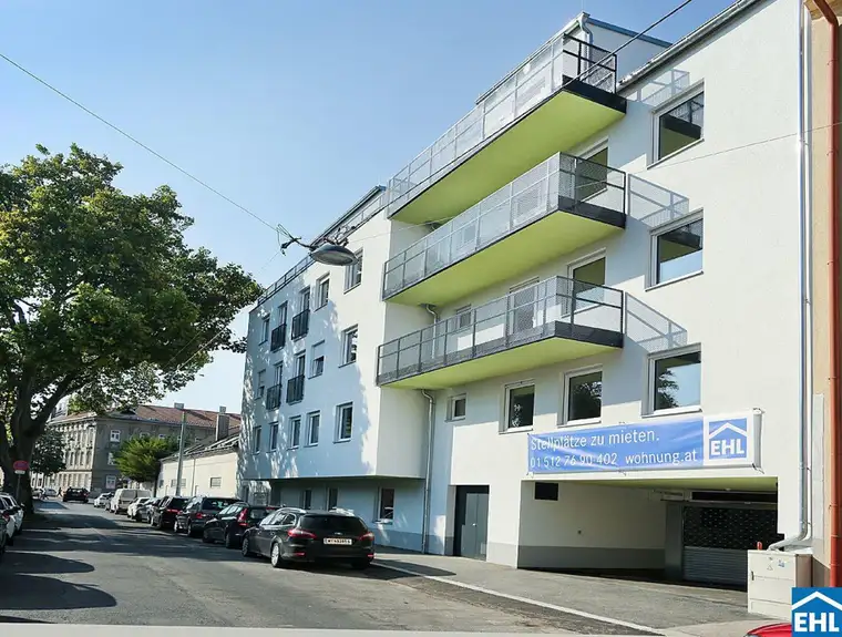 Tiefgaragenstellplatz im Herzen von Floridsdorf zu vermieten!