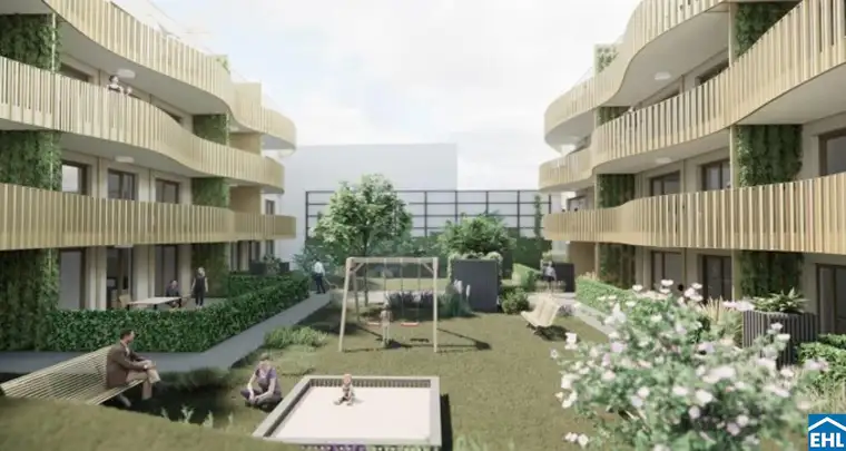Baubewilligtes Wohnbauprojekt