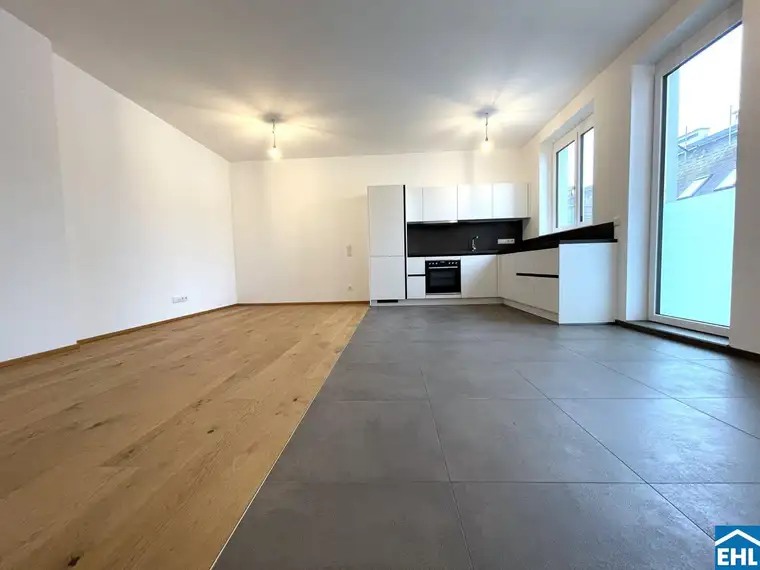 Dachgeschoßausbau: Moderne 3 Zimmerwohnung im 5. Bezirk