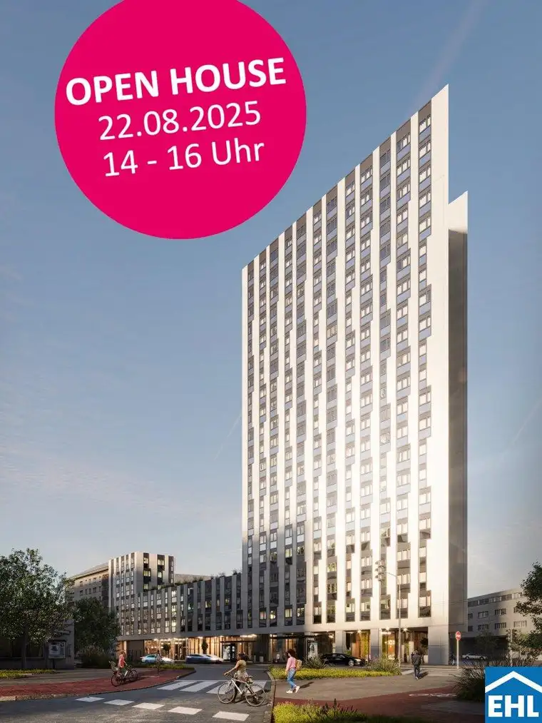 OPEN HOUSE AM FREITAG 22.08 von 14.00 Uhr bis 16.00 Uhr – Bulgariplatz 11 OHNE VORANMELDUNG