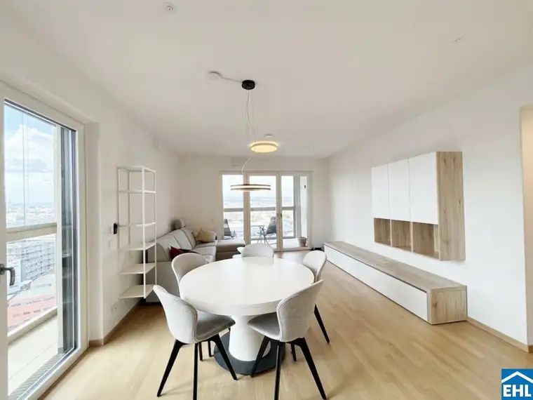 Vollmöblierte 3-Zimmerwohnung mit atemberaubender Aussicht