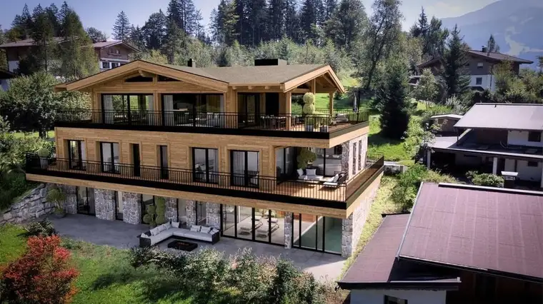 Sonnenlage mit Kaiser-Panorama – Traumgrundstück mit genehmigtem Bauprojekt
