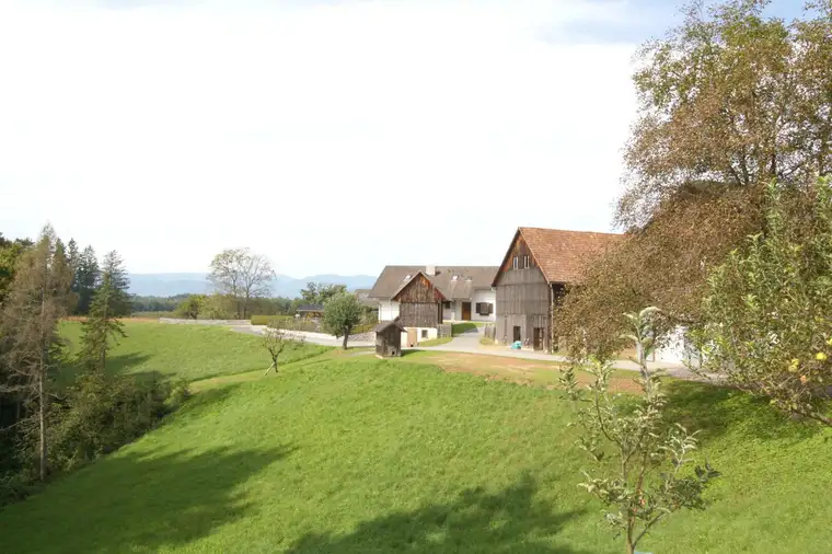 Weststeiermark nahe Graz: Leben im Grünen - Gebäude und großes Grundstück mit vielen Möglichkeiten