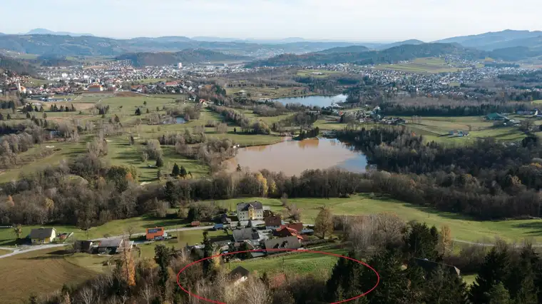 8591: Einmalige Möglichkeit - traumhafter Panoramablick in ruhiger Lage 30 Minuten von Graz