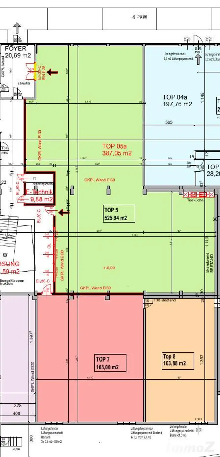 8431 Wagna/Leibnitz: Top Schaufenster-Gewerbeflächen 670 m²
