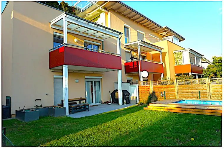 Gartenwohnung .. überdachte Terrasse .. Barrierefrei ..Herrliche unverbaute Fernsicht ..