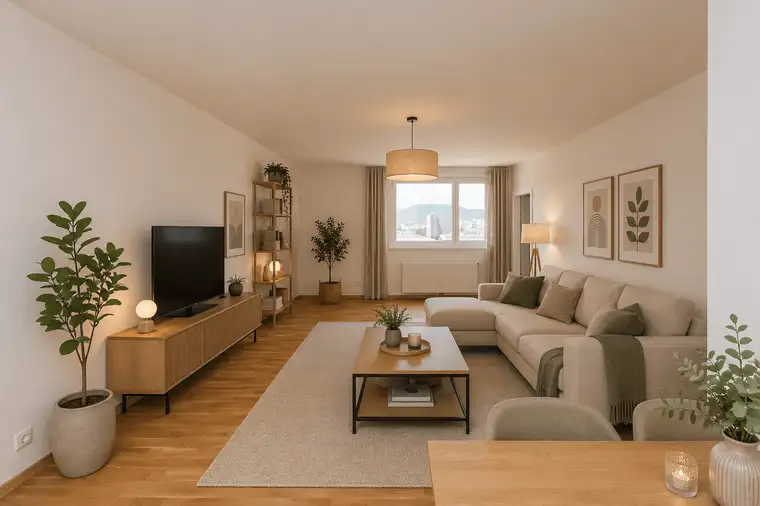 Hochwertig sanierte Garçonnière mit Panoramablick über Graz
