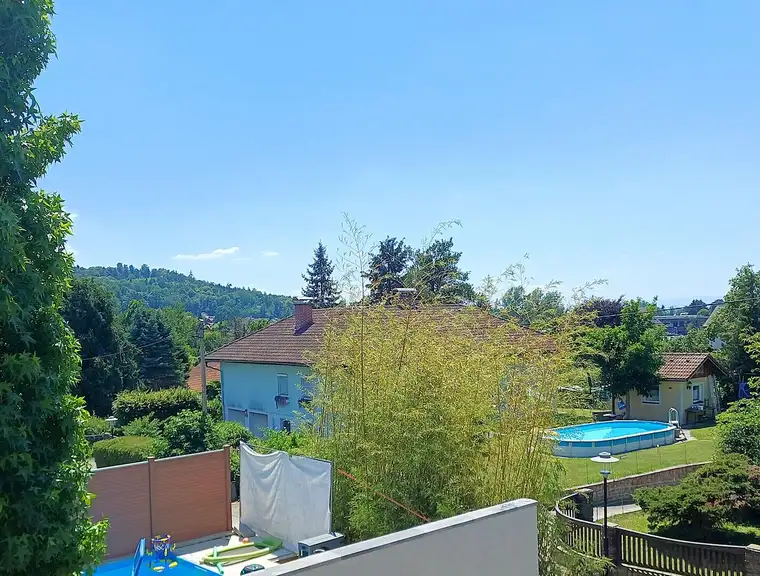 Graz Südost Hausmannstätten Erstbezug 4 Zimmer Dachgeschoss Wohnung mit großer,überdachter Terrasse