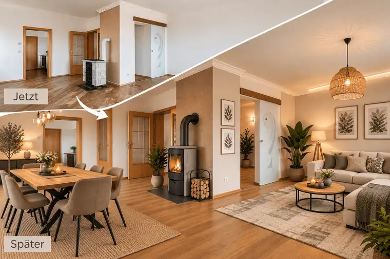 8435: Wohnung mit tollem Grundriss und Tiefgaragenplatz