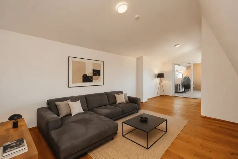 Exklusives Neubau-Penthouse mit Lift direkt in die Wohnung, Klimaanlage &amp; Panoramaterrasse - Graz Jakomini