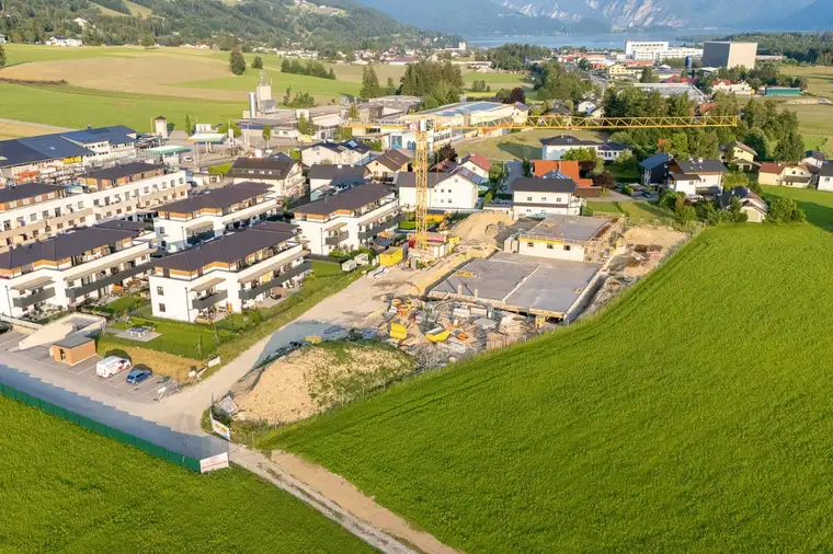 BAUSTART ERFOLGT! Mondsee - Moderne 3-Zimmer Wohnung mit Balkon, Garage und Lift - BAURECHTOBJEKT - PROVISIONSFREI
