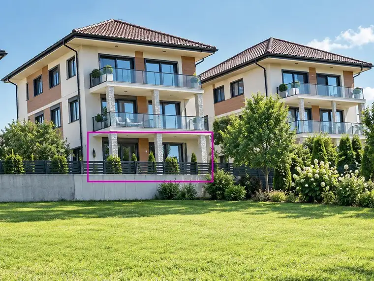 ERSTBEZUG ! 2-Zimmer Gartenwohnung in Seenähe