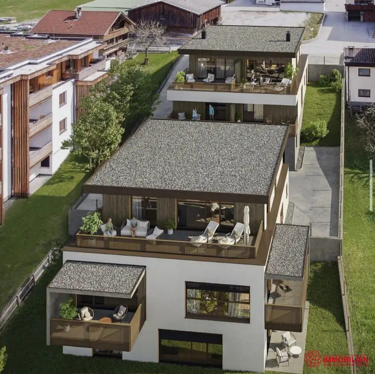 Erstbezug: Moderne 4-Zimmer-Gartenwohnung in Ramsau im Zillertal