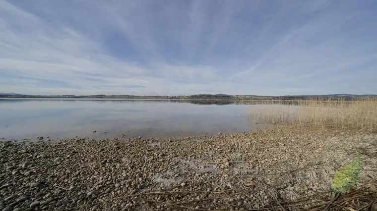 Seegrundstück mit malerischem Ausblick auf den Wallersee inkl. Badehütte - Henndorf
