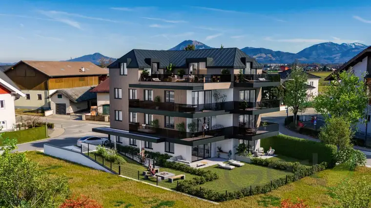 WALS SEVEN RESIDENCESWohnen auf höchstem Niveau!Maisonette Gartenwohnung im Süden von Salzburg