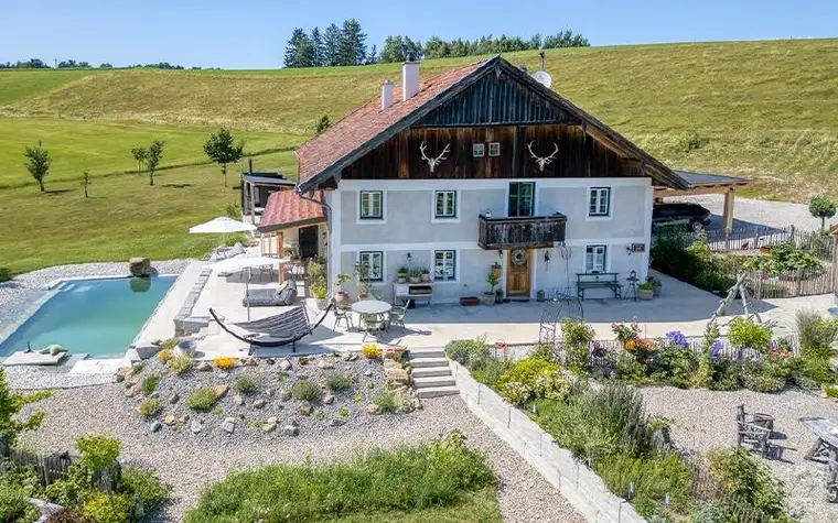 Bauernhaus Himmel am Walde