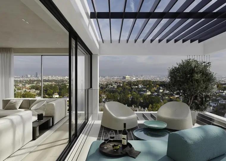 Exklusive 3-Zimmer-Wohnung mit Panoramablick und luxuriöser Dachterrasse