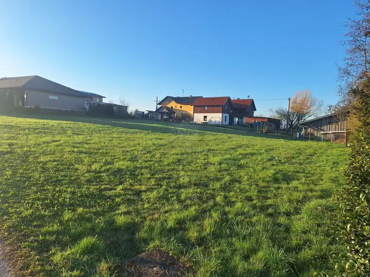 Attraktives Baugrundstück in Andorf- 1557 m2, voll aufgeschlossen, kein Bauzwang