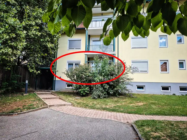Gepflegte, vollmöblierte 2-Zimmer-Wohnung mit Balkon und Carport in Wolfsberg