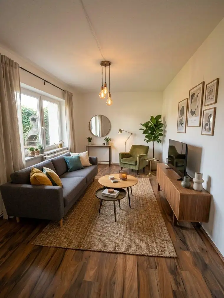 Charmante 2-Zimmer Wohnung mit Terrasse und Parkplatz - 56 m²
