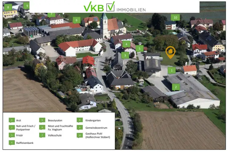 Neubauprojekt im Zentrum von Hofkirchen i. Tkr. -moderne Wohnung in Toplage