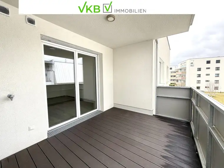 Linzer Süden – Perfekte Anbindung und ruhige Lage – Moderne 2-Zimmer-Wohnung mit Balkon und Tiefgaragenplatz