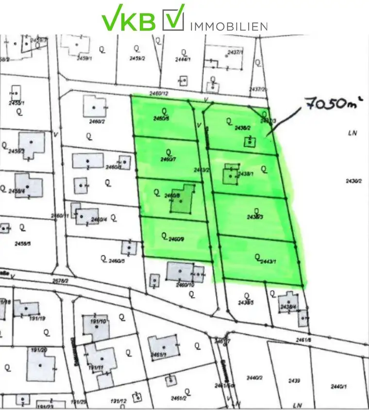7050 m² gewidmete Baugrundstücke in Spattendorf – nahe Gallneukirchen
