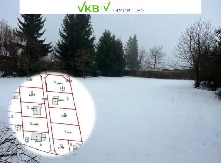 Landschaftliches Baugrundstück in Spattendorf – Gemeinde Alberndorf in der Riedmark ( GST 2460/6 )