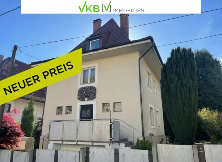 Stilvolle Villa mit künstlerischem Charme in zentraler Lage am Froschberg