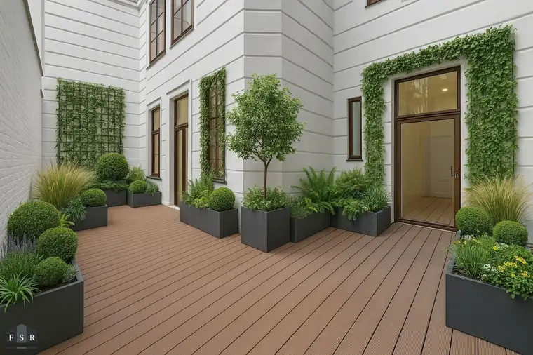 Nähe Votivkirche! Sanierte 5 Zimmer-Stilaltbauwohnung mit Terrassen und inkl. Designerküche in prachtvollem Zinshaus