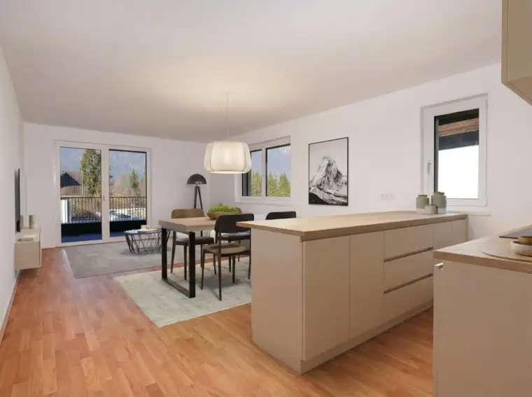 3 Zimmer Neubauwohnung im Dorf Domizil Kirchbichl zu verkaufen