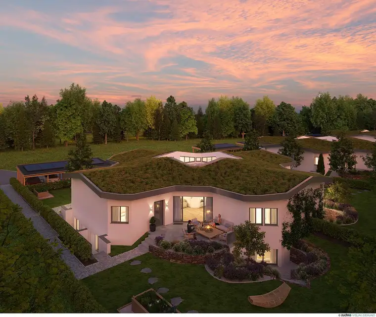 Barrierefreies Doppelhaus mit Garten und Terrasse in Obertrum