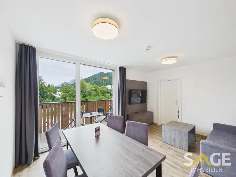 3 Zimmer Buy to Let Apartment mit bestem Ausblick auf die Berge