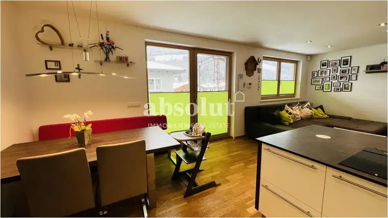 Attraktive, gepflegte 3-Zimmer Wohnung, ca. 76 m² Wfl in sonniger und zentraler Lage von Niedernsill