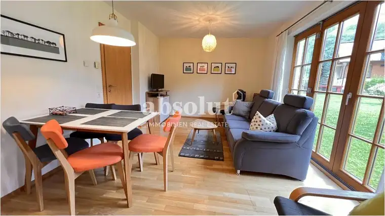 Möblierte Wohnung mit 2 SZ zur tourist. Vermietung in Rauris! Terrase, Skilift zu Fuß erreichbar!